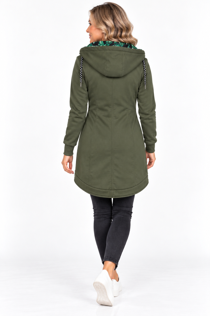 Brielle™ – Hooded Longline Jacket
