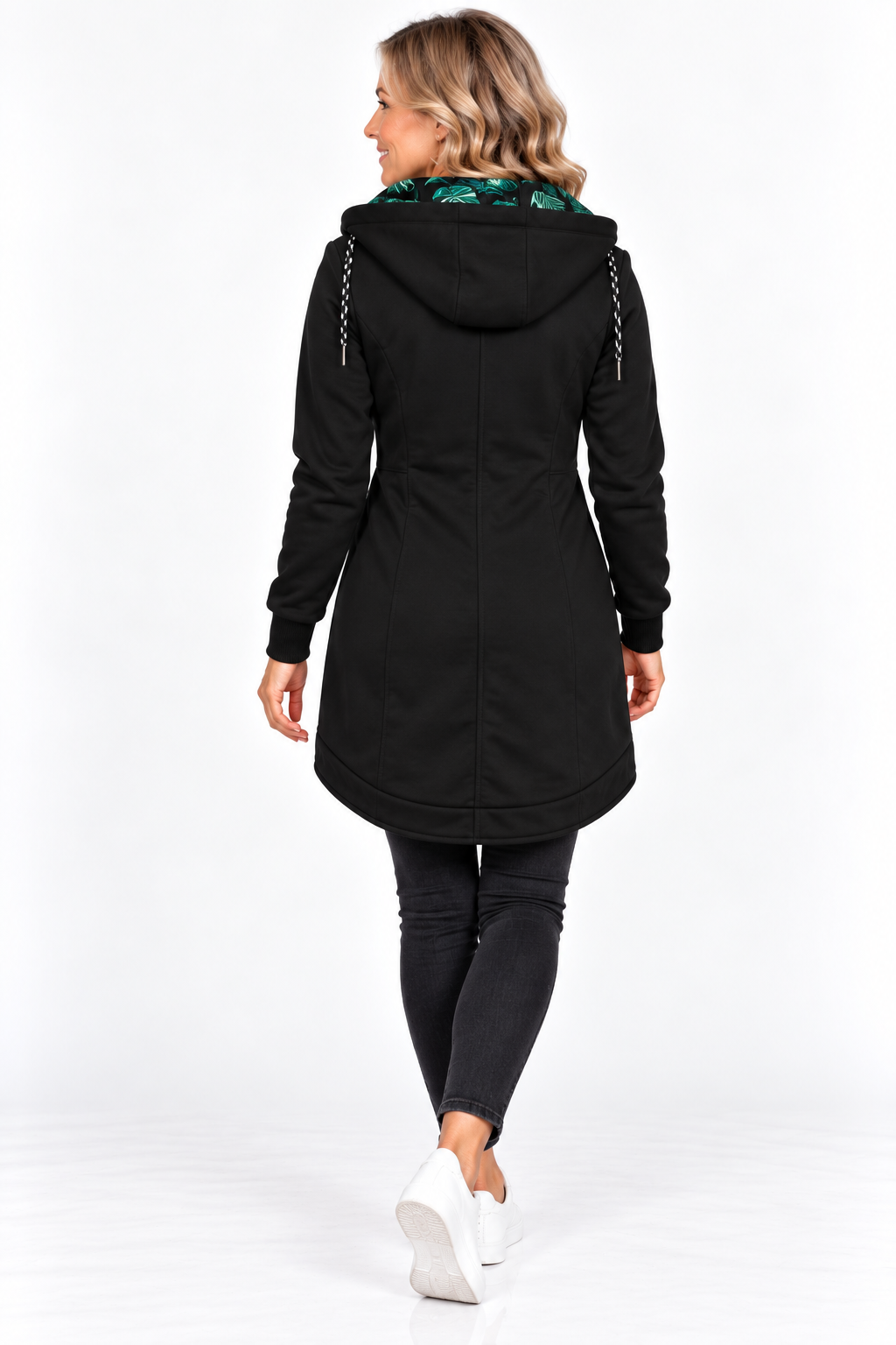 Brielle™ – Hooded Longline Jacket