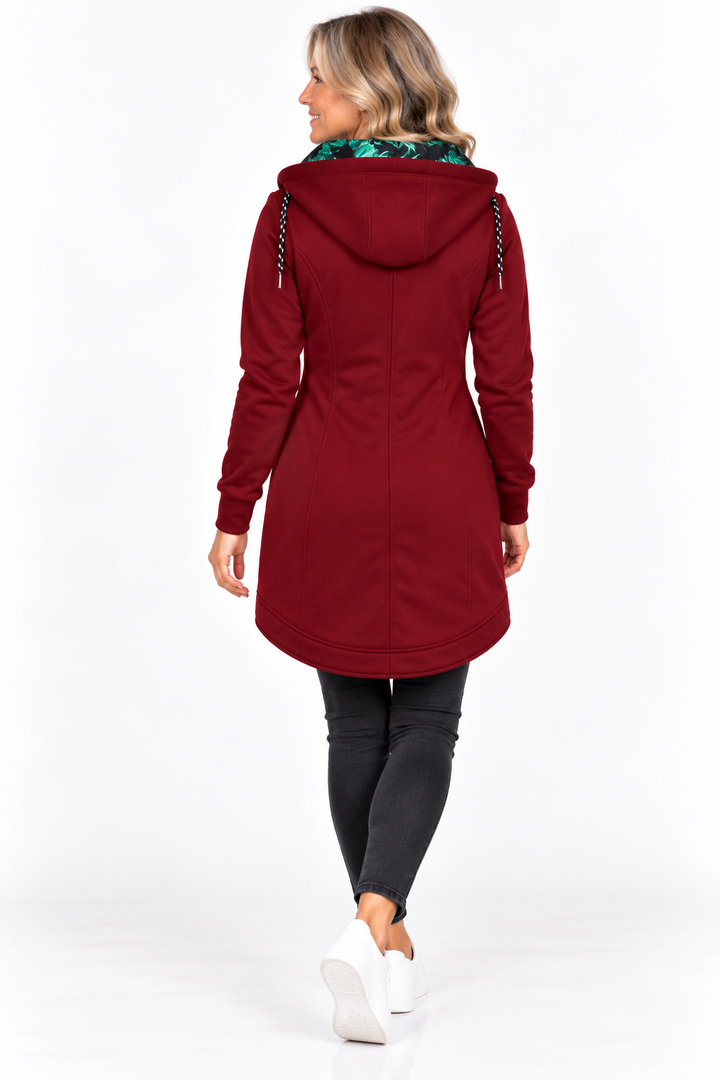 Brielle™ – Hooded Longline Jacket