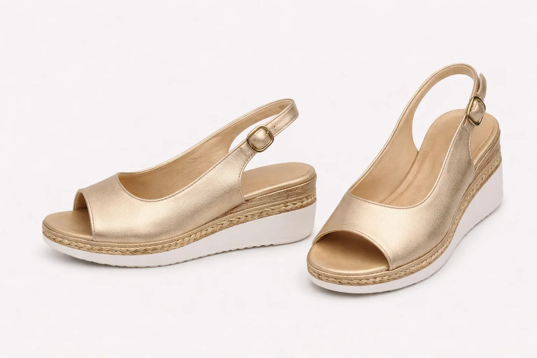 Mirelle™ – Elegant Comfort Wedge Sandals