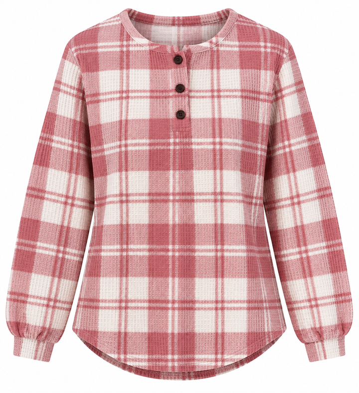 Marlowe™ – Cozy Plaid Pullover