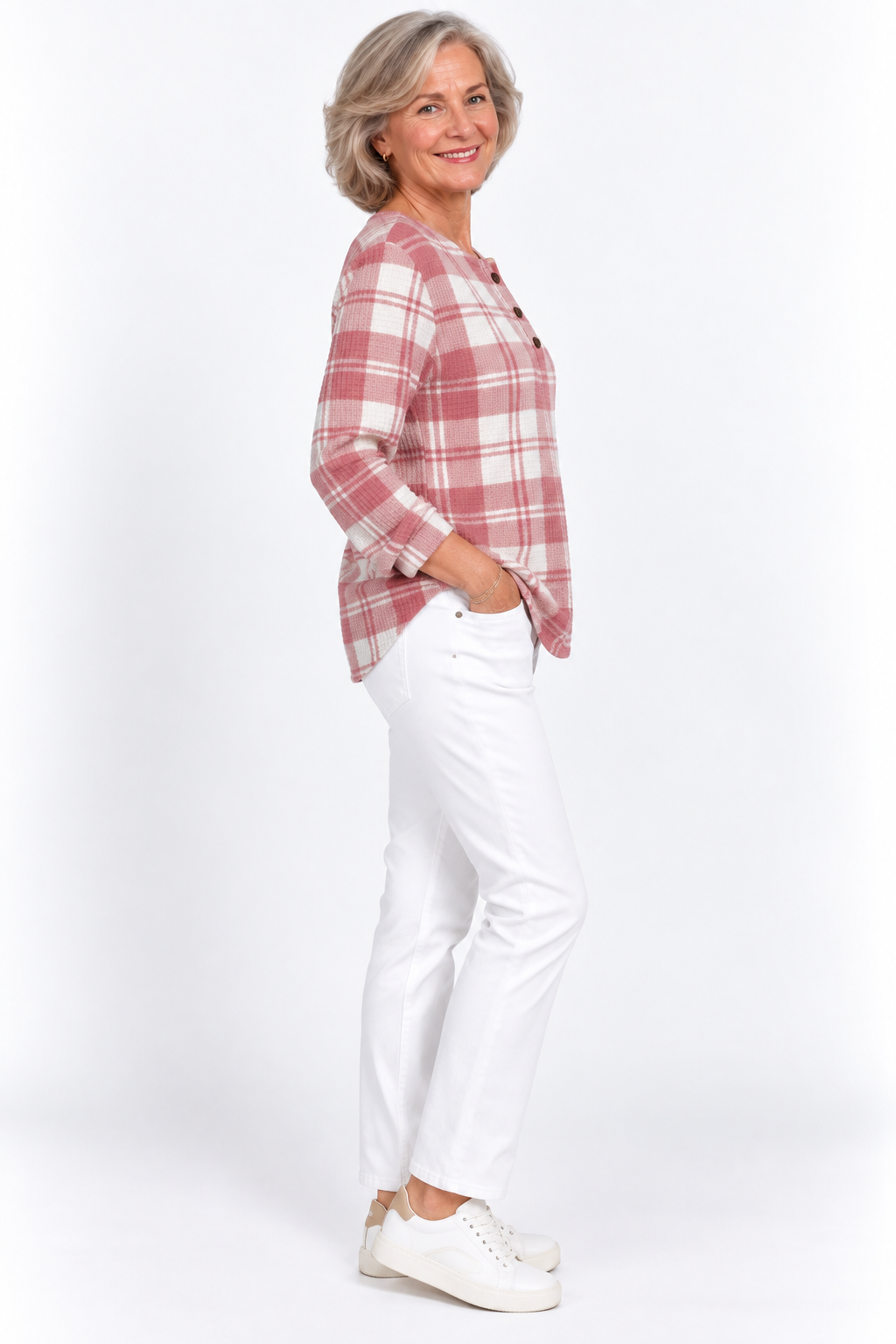 Marlowe™ – Cozy Plaid Pullover