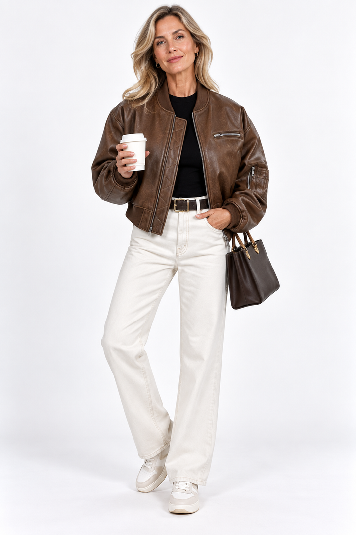 Novalie™ – Vintage Bomber Jacket