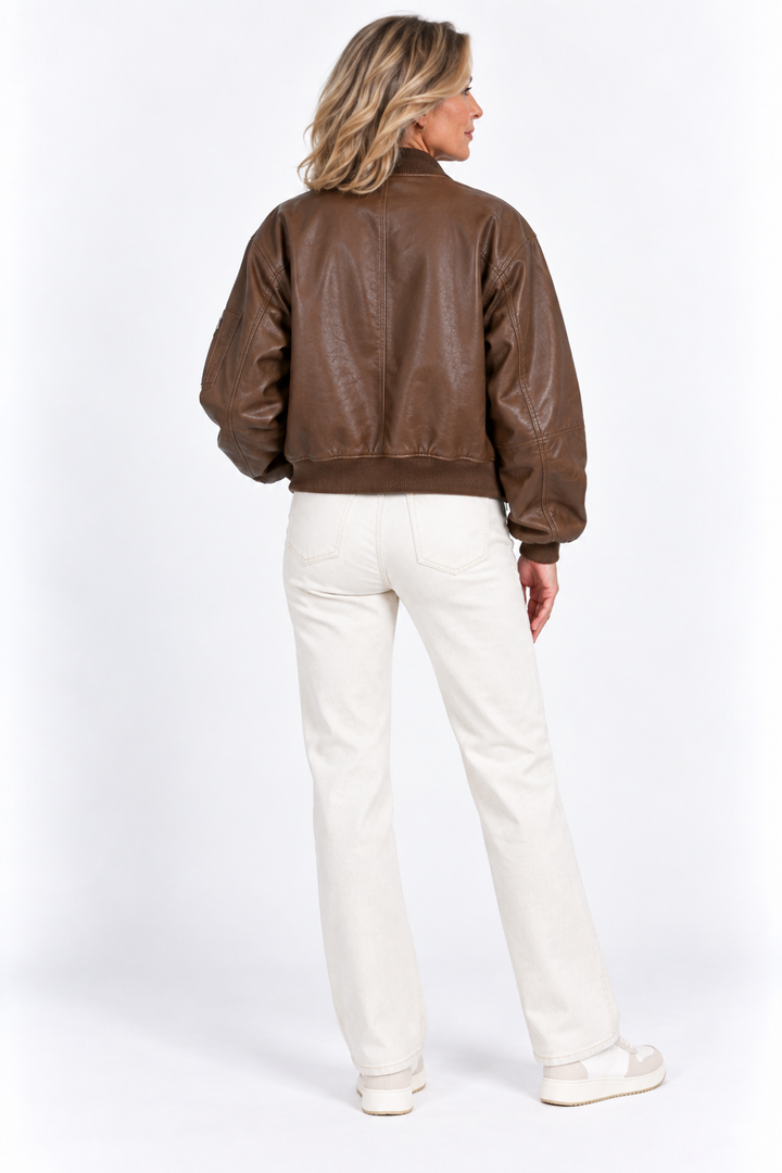 Novalie™ – Vintage Bomber Jacket