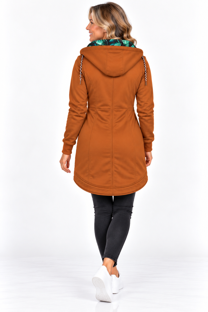 Brielle™ – Hooded Longline Jacket