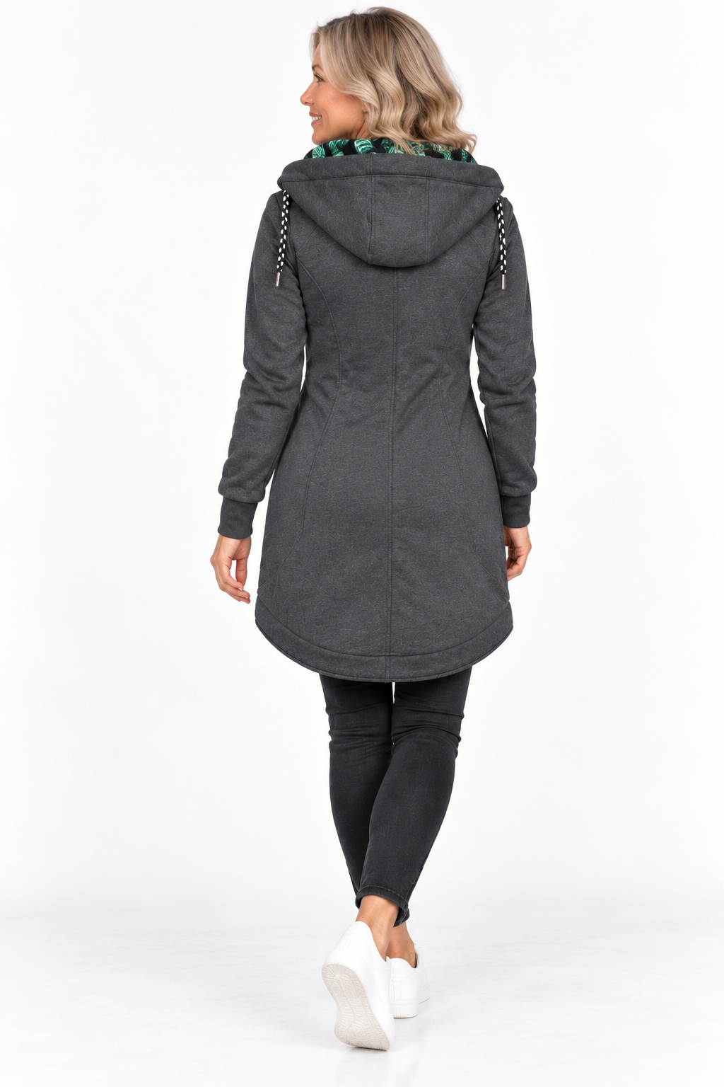 Brielle™ – Hooded Longline Jacket