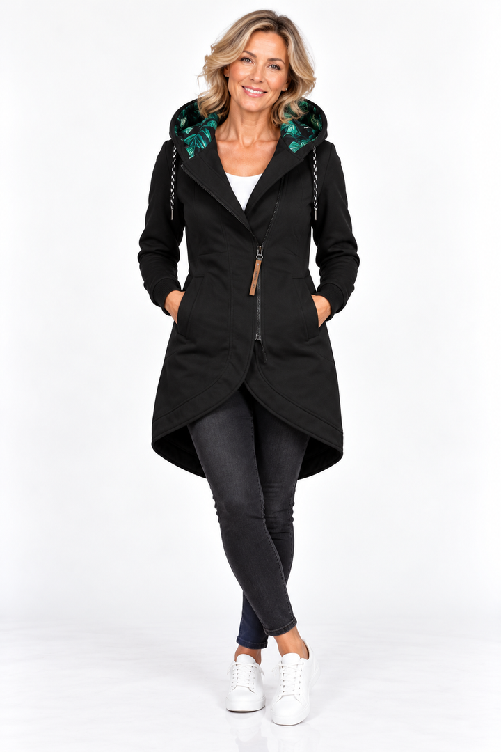 Brielle™ – Hooded Longline Jacket