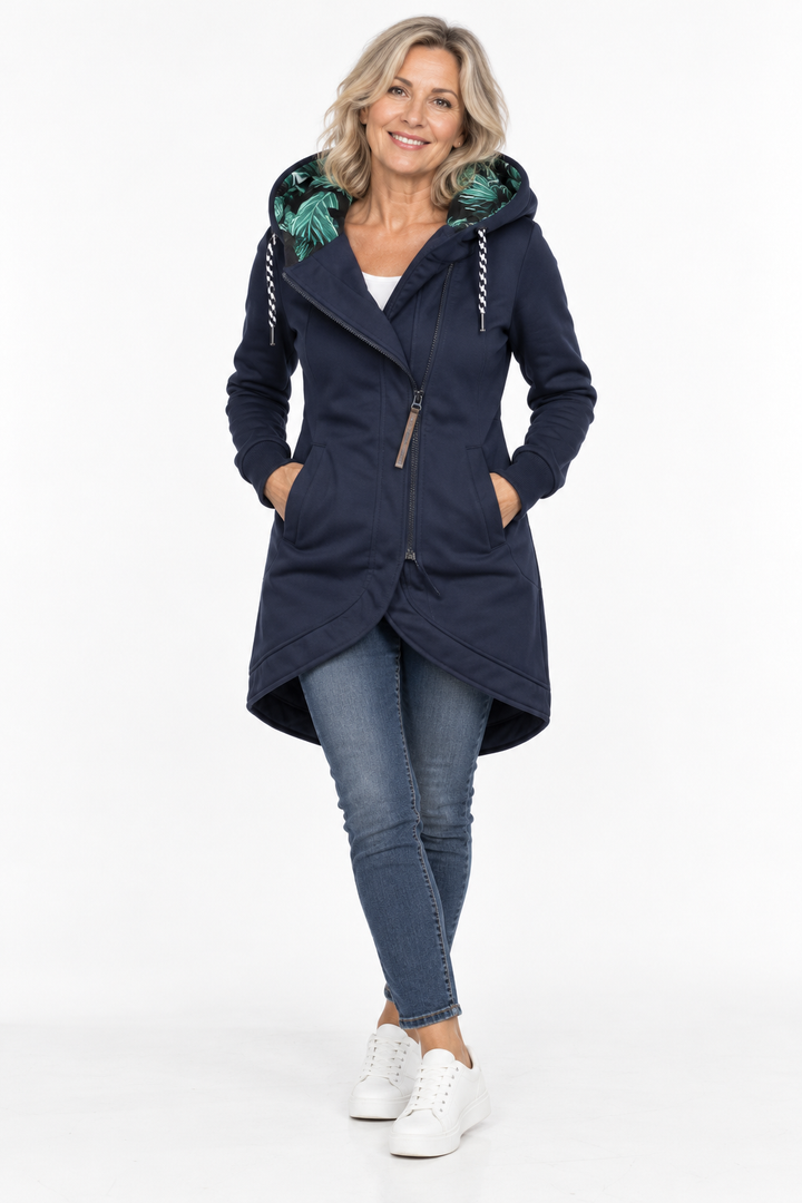 Brielle™ – Hooded Longline Jacket