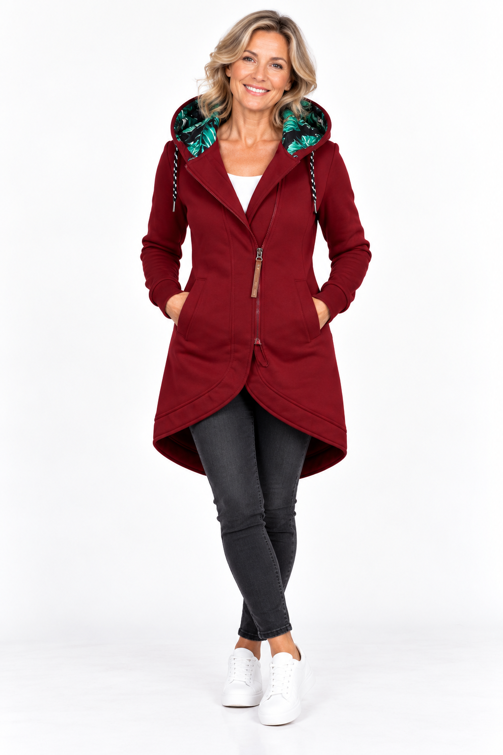Brielle™ – Hooded Longline Jacket